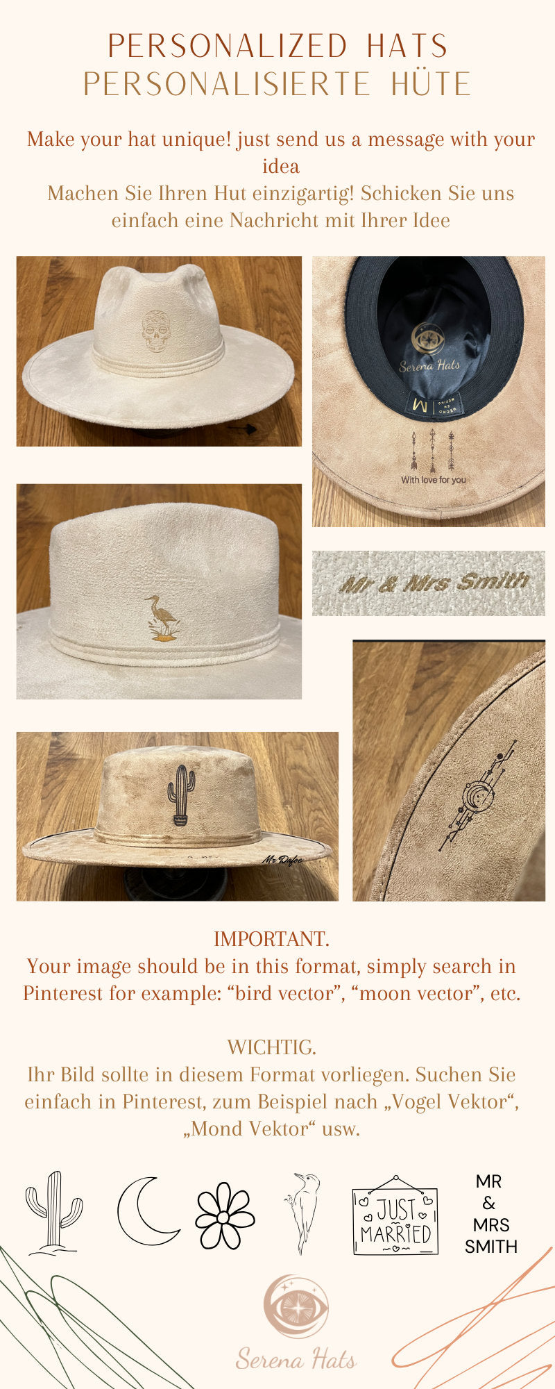 Wide Brim Fedora | Wide Brim Hat Women Men | Hat for Men Women | Fedora Hat | Flexible Brim Hat | GERMINI