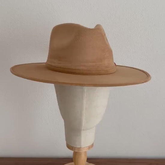 Wide Brim Fedora | Wide Brim Hat Women Men | Hat For Women Men | Fedora Hat | Suede Hat | VINCA