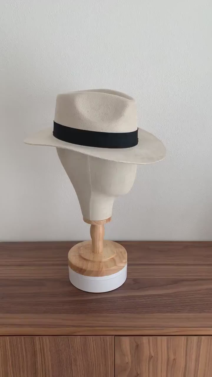 Wide Brim Fedora | Wide Brim Hat Women Men | Hat for Men Women | Fedora Hat | Flexible Brim Hat | GERMINI